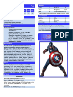 Captain America PL12: STR Sta Agl Dex FGT Int Awe Pre