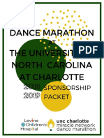 Dance Marathon Sponsor Packet