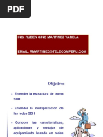 Principios SDH: Entender la estructura de trama SDH y métodos de multiplexación