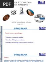 Aula 01 - Apresentação Da Disciplina e Perspectiva Histórica