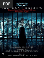 The Dark Knight - Dennis O-Neil