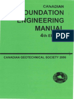 Canadian Foundation Engineering Manual 4th Edition