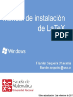 Manual de Instalación de LaTeX