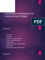 Impression in Compromised Ridges