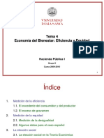 Economia Del Bienestar Eficiencia y Equidad PDF