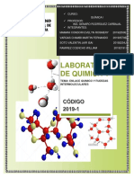 Informe #4 Quimica