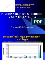 Mineria y Recursos Hidricos - Vision Estrategica