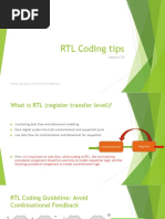 DSD RTL Coding Lec8