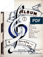 Agustin Lara Album No. 1