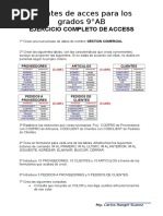 「sososo」 Ejercicios Access | PDF | Tabla (base de datos) | Bases de datos