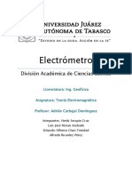 Electrómetro: Construcción y pruebas de detección de campo eléctrico