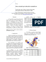 Brazo Robotico Actuado Por Musculos Neumaticos