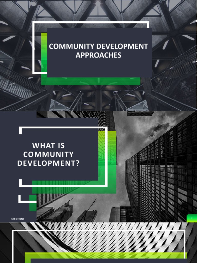 Community Development Approaches | PDF | Economic Development ...