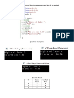 Programas en C Estructura Condicional en