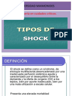 Maimonides Tipos de Schock 2019