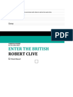 Enter The British: Robert Clive