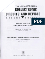 Solucionaro de Circuitos y Dispositivos Electronicos Mark N Horestein