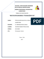 Microorganismos Transgenicos Trabajo