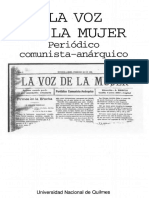 La Voz de La Mujer (Ed. UNQuilmes) PDF