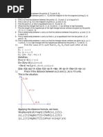 Find The Distance Between The Points