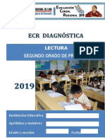 Lectura Segundo Grado Ecr Inicio 2019