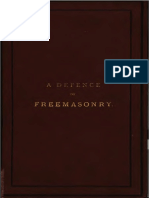 A Defence of Freemasonry - A F a Woodford