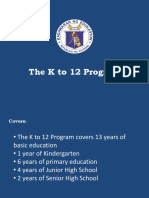 K To 12 Advocacy