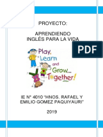Proyecto Ingles 2019
