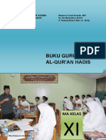 Al Quran Hadis Xi Buku Guru A