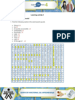 Word Search and Sentence Corrections