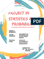 Project in Statistics and Probability
