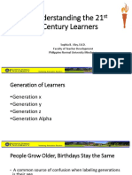Understanding The 21st Century Learners