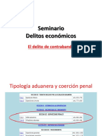 Seminario - El Delito de Contrabando