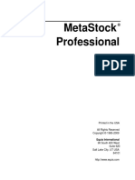Meta Stock User Manual