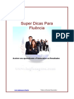 eBook Super Dicas Para Fluencia