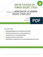 Gestión de Calidad en Laboratorios ISO 17025