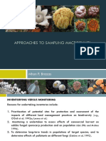 Approaches To Sampling Macrofungi