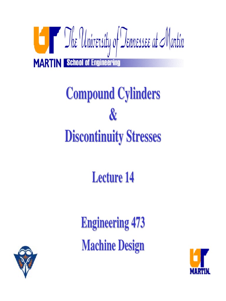 Compound Cylinder Analysis and Stresses | PDF | Stress (Mechanics ...