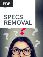 Eye7 Specs Removal Brochure