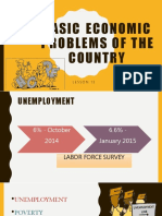 Basic Economic Problems of The Country: LESSON1.3