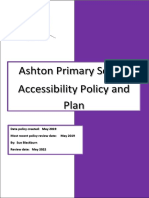 Accessibility Plan 2019