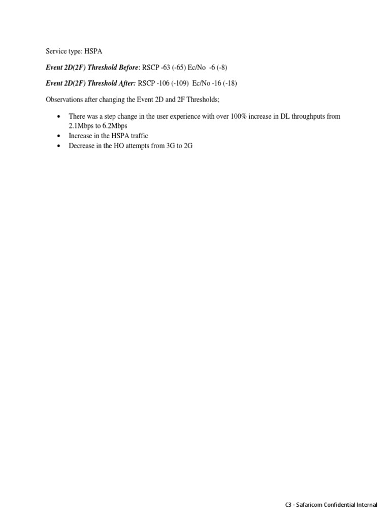 Hspa Service | PDF