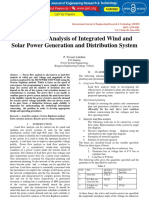 Power Flow Analysis of Integrated Wind and Solar Power Generation and Distribution System IJERTV5IS060330