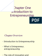 1st Chapter Entrepreneurship