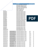 Comprehensive supplier stock list