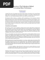 Somatic Studies PDF | PDF | Perception | Neuropsychological Assessment