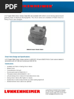 Class 800 Steel Check Valves