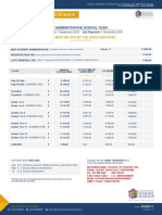 IS Modena School Fees 2018/2019