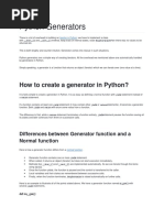 Python Generators: How To Create A Generator in Python?