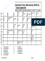 Time Table